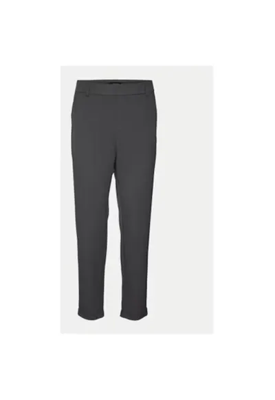 Pantaloni dama - 304470639 - Poliester/Viscoza - Gri