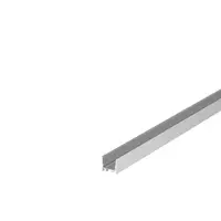 Profil led, GRAZIA 20 montat pe suprafata profil, LED standard, neted, 3m, aluminiu,