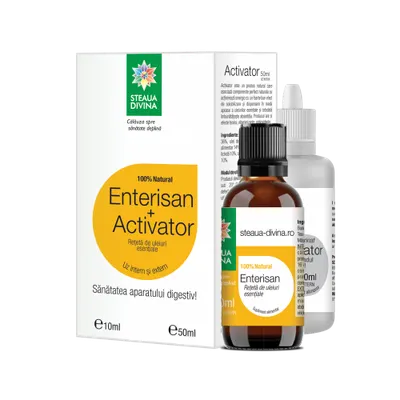 Pachet Enterisan 10ml + Activator 50ml, Steaua Divina
