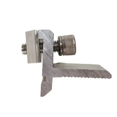 Clema prindere aluminiu compatibila cu sina R19 / R22