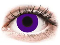 CRAZY LENS - Solid Violet - lentile zilnice fără dioptrie (2 lentile)