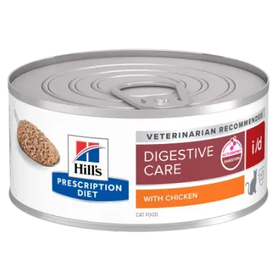Conserva dietetica pentru pisici Hill s PD I D Digestive Care 156 gr