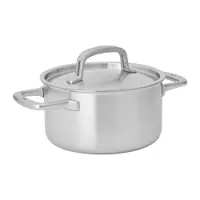 Oală cu capac din oțel inoxidabil 3 l adecvată pentru plita cu inducție Lucca 3.0 – FABINI