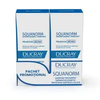 Pachet Sampon Anti-Mtreata Uscata Squanorm 2x200 ml, Ducray