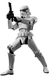 Model de asamblat Jada Toys Star Wars - Stormtrooper, 14 cm