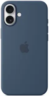 Husă de protecție Apple - Silicone MagSafe, iPhone 16 Plus, Denim