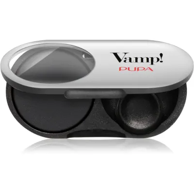 PUPA Milano Vamp! Radiant Baked Eyeshadow fard de culoare vibranta si lunga durata culoare 300 Blackout - MATT 1 g