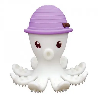 Jucarie dentitie - Octopus Liliac