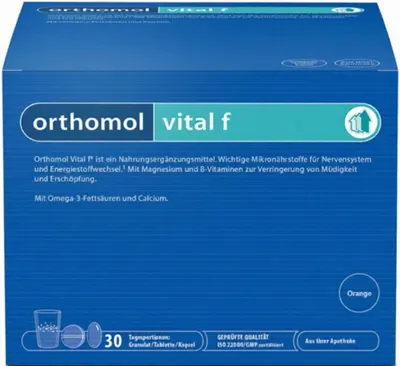 Orthomol Vital F, 30 plicuri