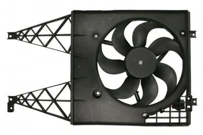 Ventilator radiator (cu carcasa) potrivit SEAT LEON; SKODA OCTAVIA I; VW BORA, BORA I, POLO, POLO III 1.0-2.0 07.95-12.13