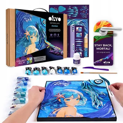 Set creativ - Sensory Art - Manga Water