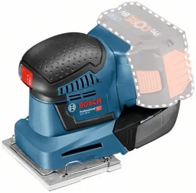 Șlefuitor cu vibratii, cu acumulator Bosch - Professional GSS 18V-10, 1xC470, Solo