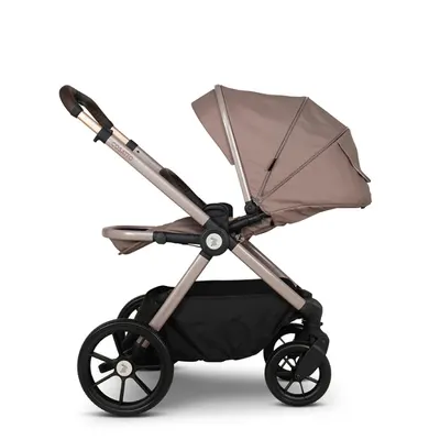 Carucior pentru copii Cosatto Giggle 4 Lollop 3 in 1 cu sezut reversibil, sasiu din aluminiu, suspensie, bara detasabila, maner telescopic, greutate admisa 25 kg