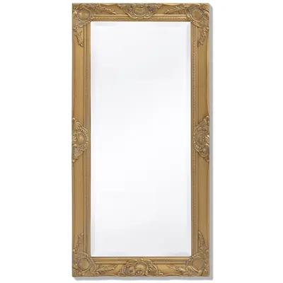 vidaXL Oglindă de perete în stil baroc, 100 x 50 cm, auriu