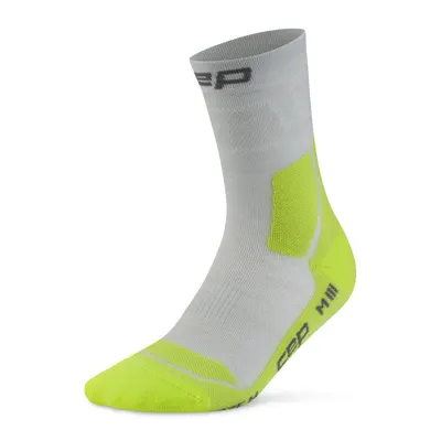 Sosete de drumeție CEP Light Merino Mid-Cut Compressie