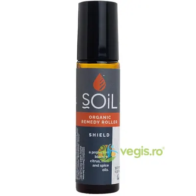 Roll-On Shield cu Uleiuri Esentiale Pure (Protectie) Bio 10ml