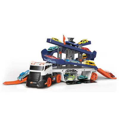 Camion transportator cu 2 masinute Super Transporter