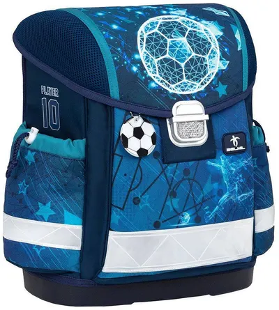 Rucsac școlar tip cutie Belmil Classy - Footballers