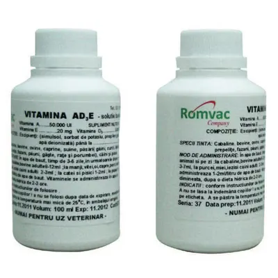 Vitamina AD3E, 100 ml