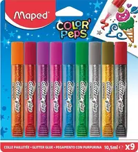 Lipici starlucitor Maped Color Peps - 9 culori