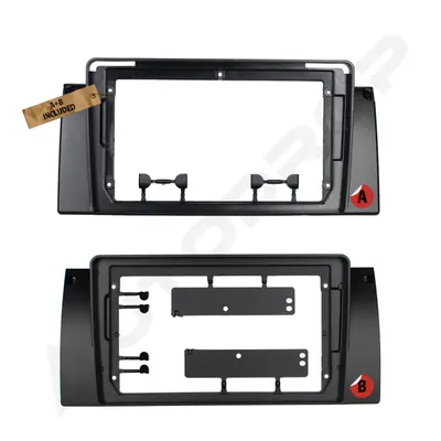 KIT Complet Rama Adaptoare + Cablaj Autodrop BMW E39 E53 E38 pentru Navigatie Multimedia Android 9 inch
