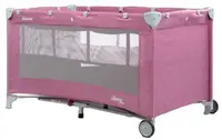 Pat pliabil cu 2 niveluri Caretero - Basic Plus, Lavenda