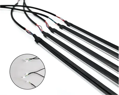 Kit Lumini Ambientale interior auto 18 in 1 RGB cu Aplicatie
