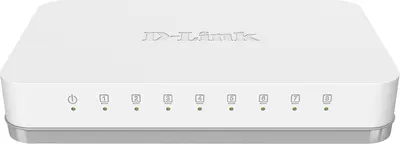 Switch D-Link - GO-SW-8G, 8 porturi, alb