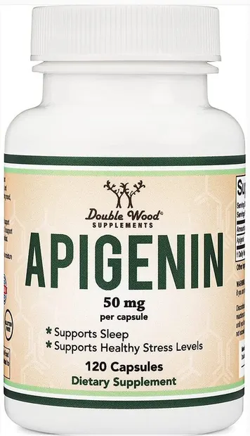 Apigenin, 50 mg, 120 capsule, Double Wood