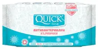 Șervețele umede antibacteriene Quickline - 15 buc, sortiment