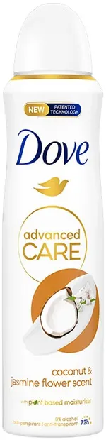 Dove Advanced Care Deodorant spray Coconut & jasmine flower, 150 ml