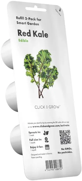 Semințe Click and Grow - Red kale, 3 rezerve