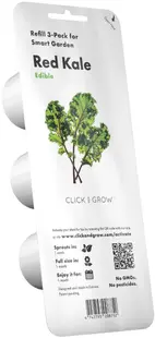 Semințe Click and Grow - Red kale, 3 rezerve