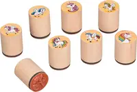 Stampile din lemn Goki - Unicorn, sortiment