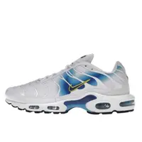 Air Max Plus Spray Paint Swoosh White Blue