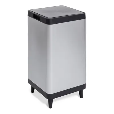 Coș de gunoi argintiu cu senzori de atingere din plastic 80 l Berlino – DEA HOME