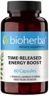 Time-Released Energy Boost, 60 capsule, Bioherba