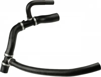 Furtun radiator superior stanga (38mm 33mm) potrivit LAND ROVER DEFENDER, DISCOVERY II 2.5D 06.98-02.16