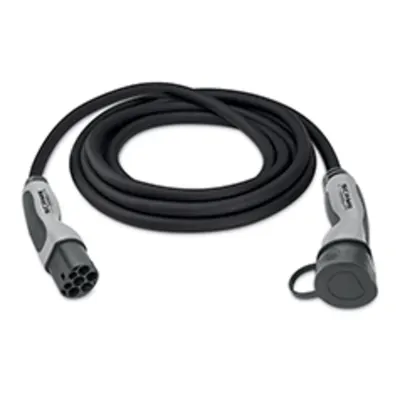 Cablu incarcare auto TIP44 32A T2 32A 1P - T2 32A 1P 3x6,0+1x0,5mm² 5m Type 2 1P+N+E 32A 230V~ 7,4kW Type 2 1P+N+E 32A 230V~ Type 2 1P+N+E 32A 230V~