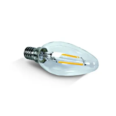 LED Lumanare Retro, clar, E14, 1,8W, 3000K, 225lm