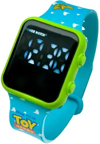 Ceas digital pentru copii Lexibook - Toy Story, cu afișaj LED, cu alarmă