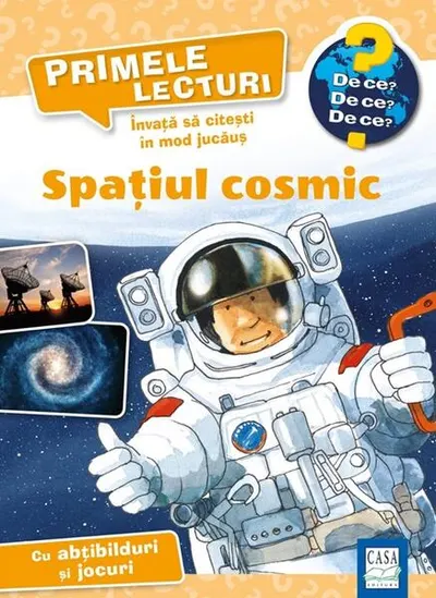 Primele lecturi - Spațiul cosmic - Hardcover - Carola von Kessel