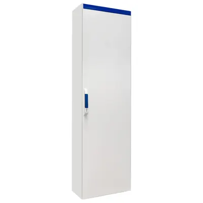 Dulap compact cu o usa, 2000x600x300mm, RAL 7035