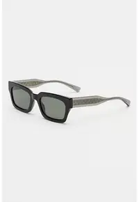 Ochelari de soare dreptunghiulari - Negru