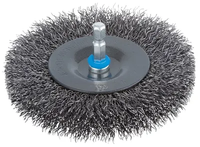 Perie disc pentru bormașină Wolfcraft - 75 x 10 mm