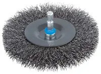 Perie disc pentru bormașină Wolfcraft - 75 x 10 mm