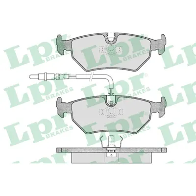 Set placute frana, frana disc LPR 05P497