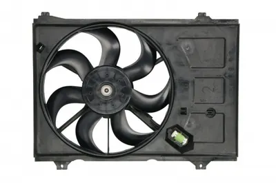 Ventilator radiator (cu carcasa) potrivit KIA RIO II 1.5D 03.05-12.11