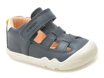 Pantofi sport GEOX bleumarin, B555WA, din piele naturala