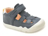Pantofi sport GEOX bleumarin, B555WA, din piele naturala